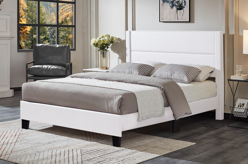 QUEEN BED - PRT2175 White