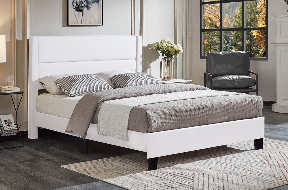 QUEEN BED - PRT2175 White